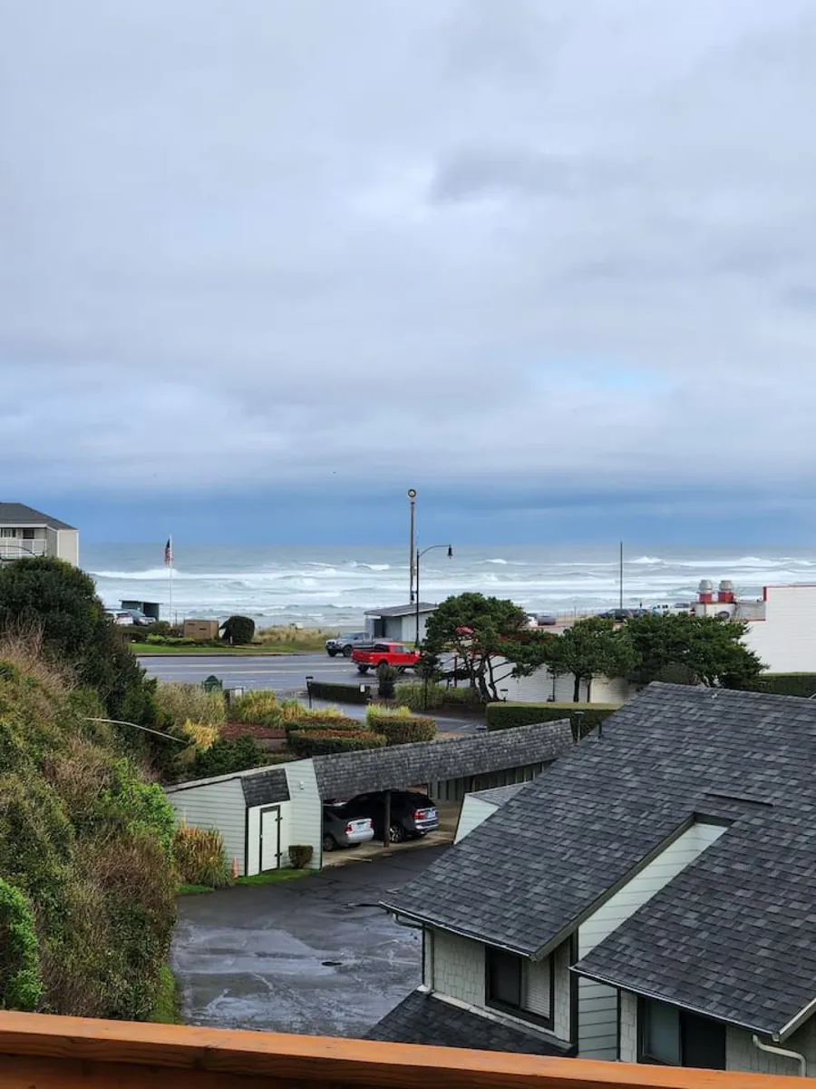 Ocean view from The Getaway in Lincoln City