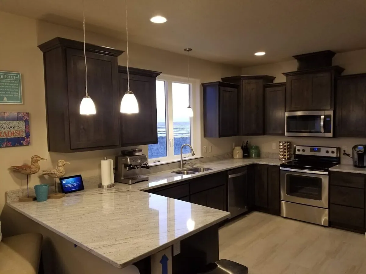 Kitchen at Beach Escape
