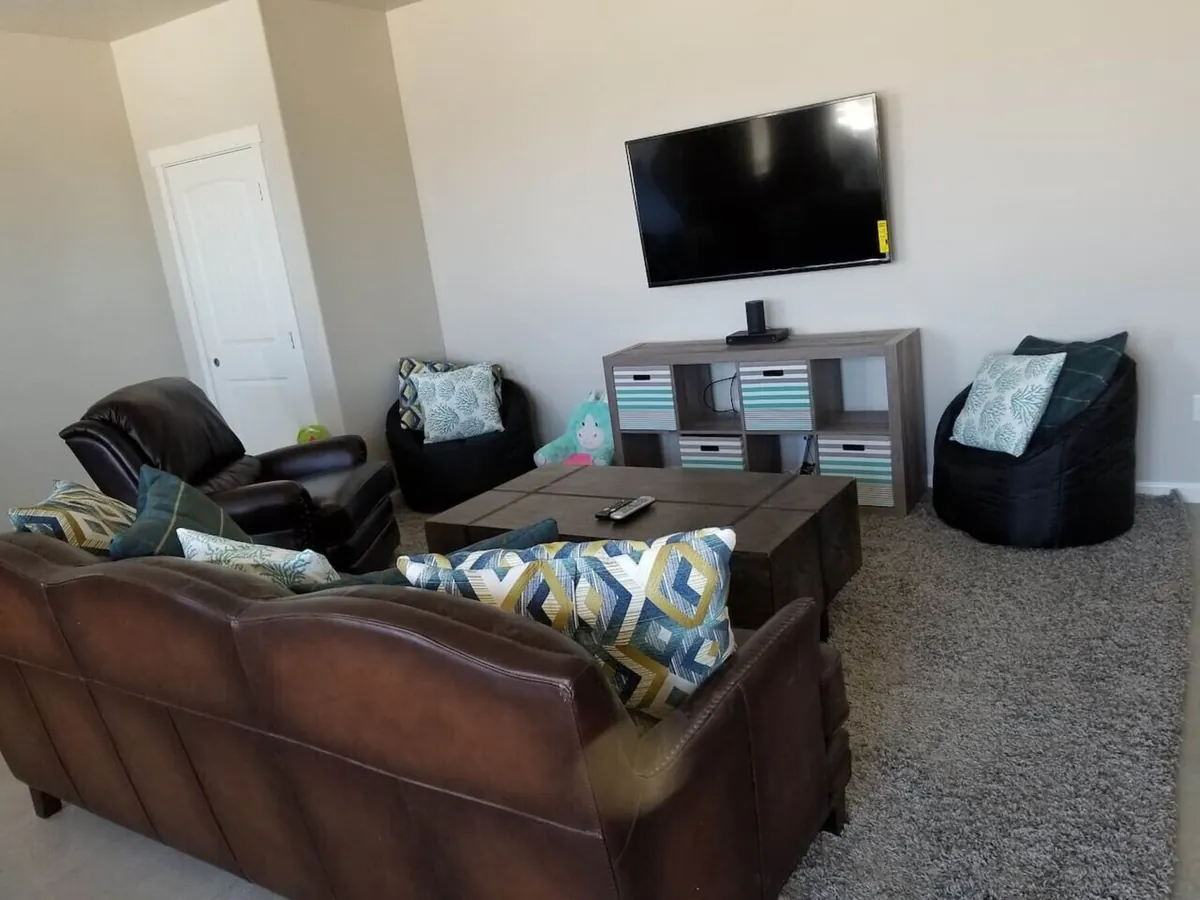 Downstairs lounge